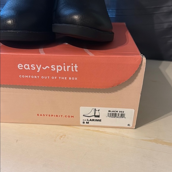 Easy spirit Black Ankle Boots 8m - Picture 4 of 4
